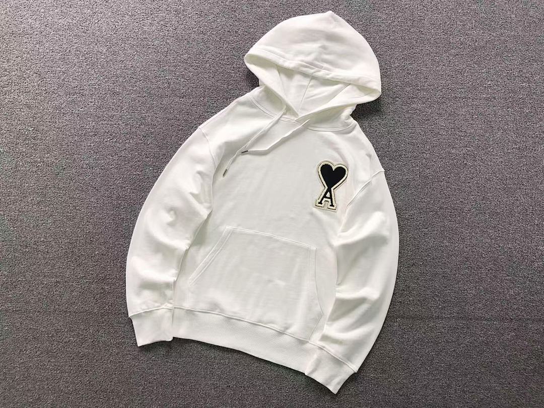 AMI 125 AMI HOODIE 57280488 (Im 170Cm 60Kg I Wear Size M In The Phot) - Image 10