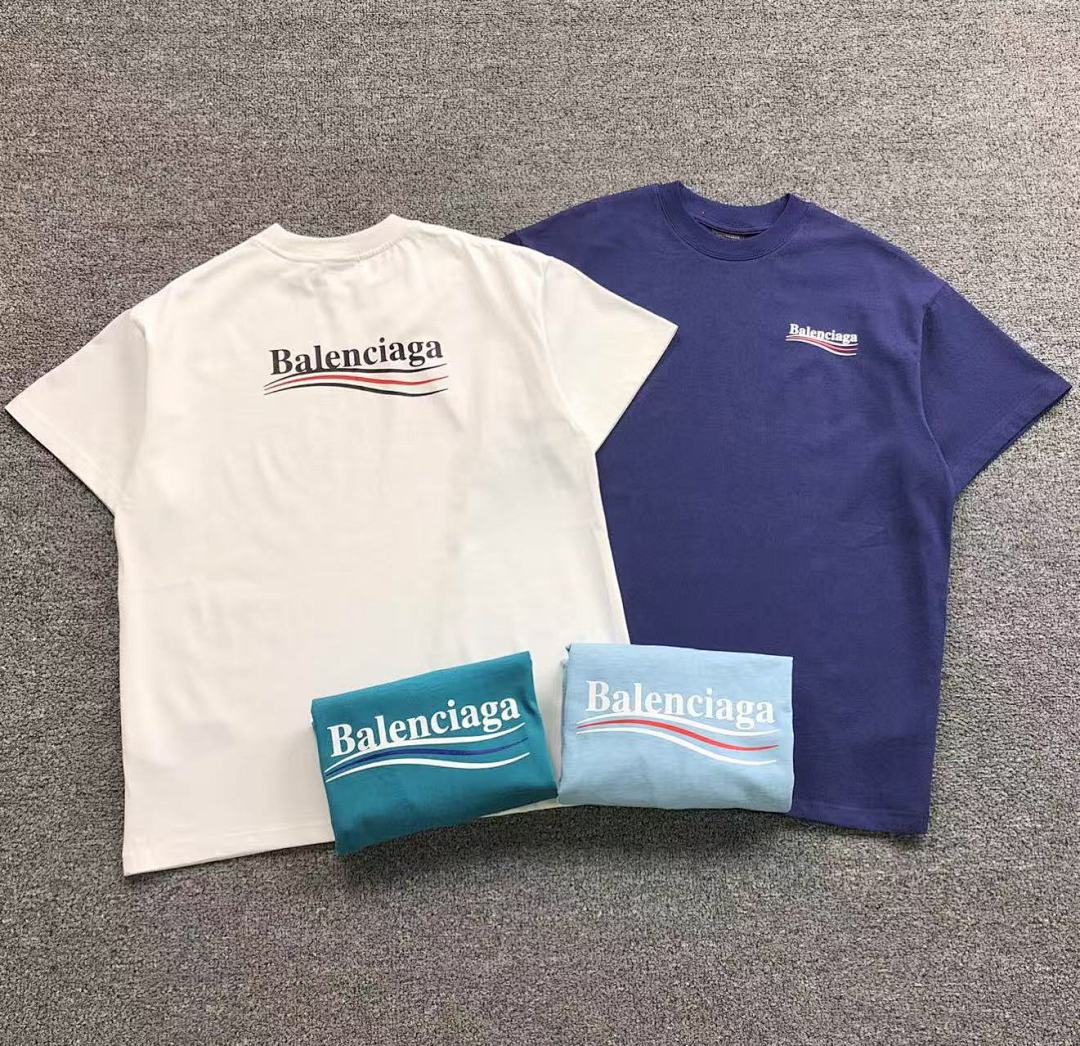 Balenciaga 128 B⭐L⭐⭐⭐IA⭐A T-SHIRT 41060602477 (Im 170Cm 60Kg I Wear Size XS In The Phot)