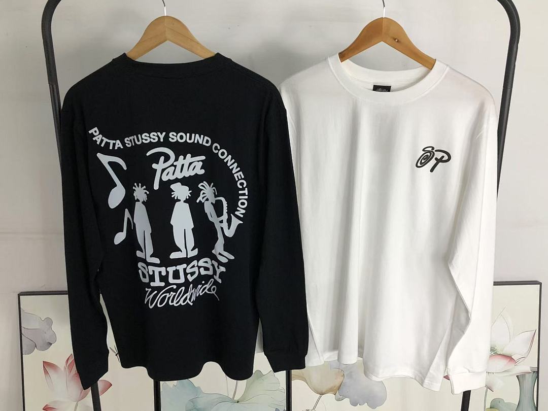 Stussy 95 STUSSY LONG SLEEVED 582014123 (Im 170Cm 60Kg I Wear Size M In The Phot) - Image 24
