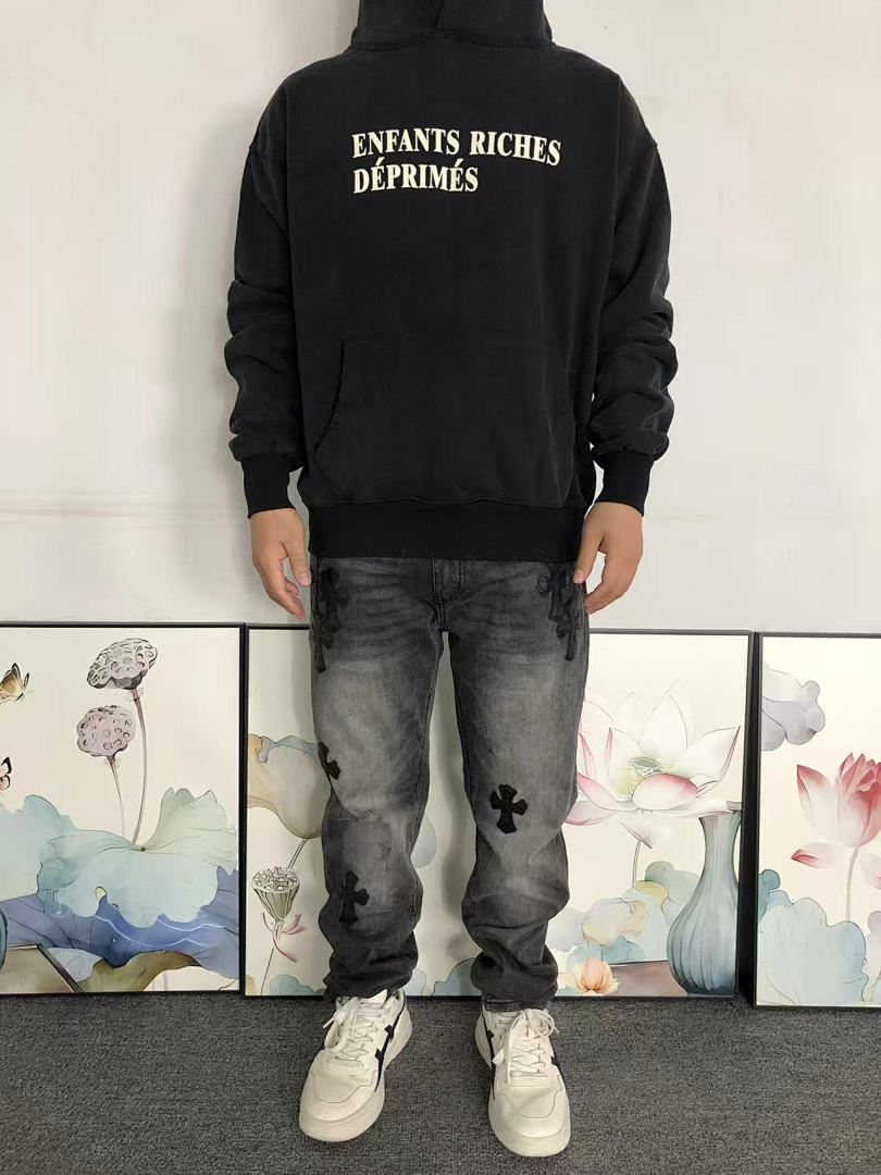 Chanel 165 ENFANTS RICHES DEPRIMES HOODIE 5211222162 (Im 170Cm 60Kg I Wear Size S In The Phot) - Image 3