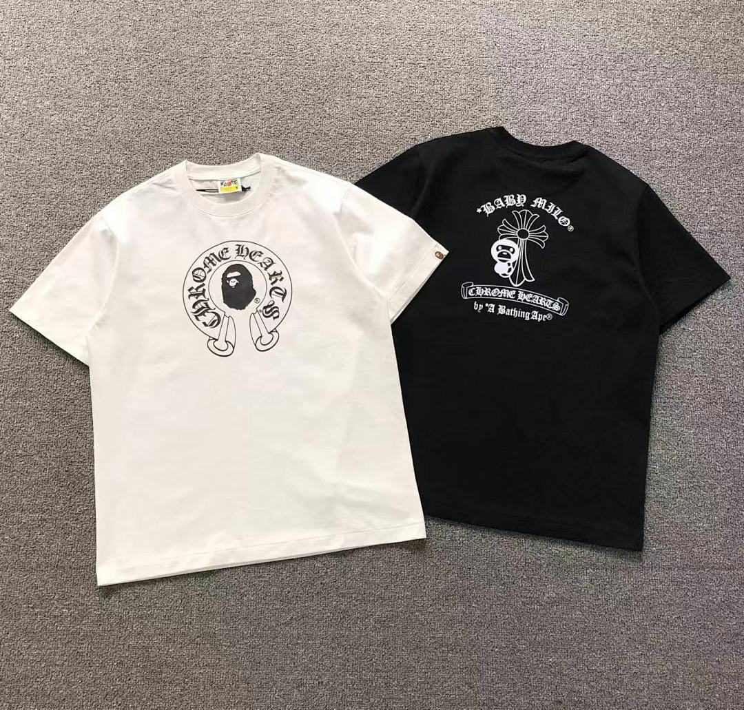 Bape 108 BAPE C⭐⭐OME HE⭐⭐TS T-SHIRT 3201100611 (Im 170Cm 60Kg I Wear Size M In The Phot)