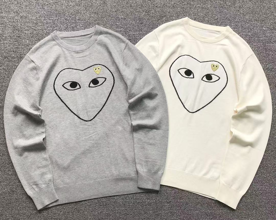 Unbranded 235 CDG SWEATER 2208192501 (Im 170Cm 60Kg I Wear Size 2XL In The Phot) - Image 5