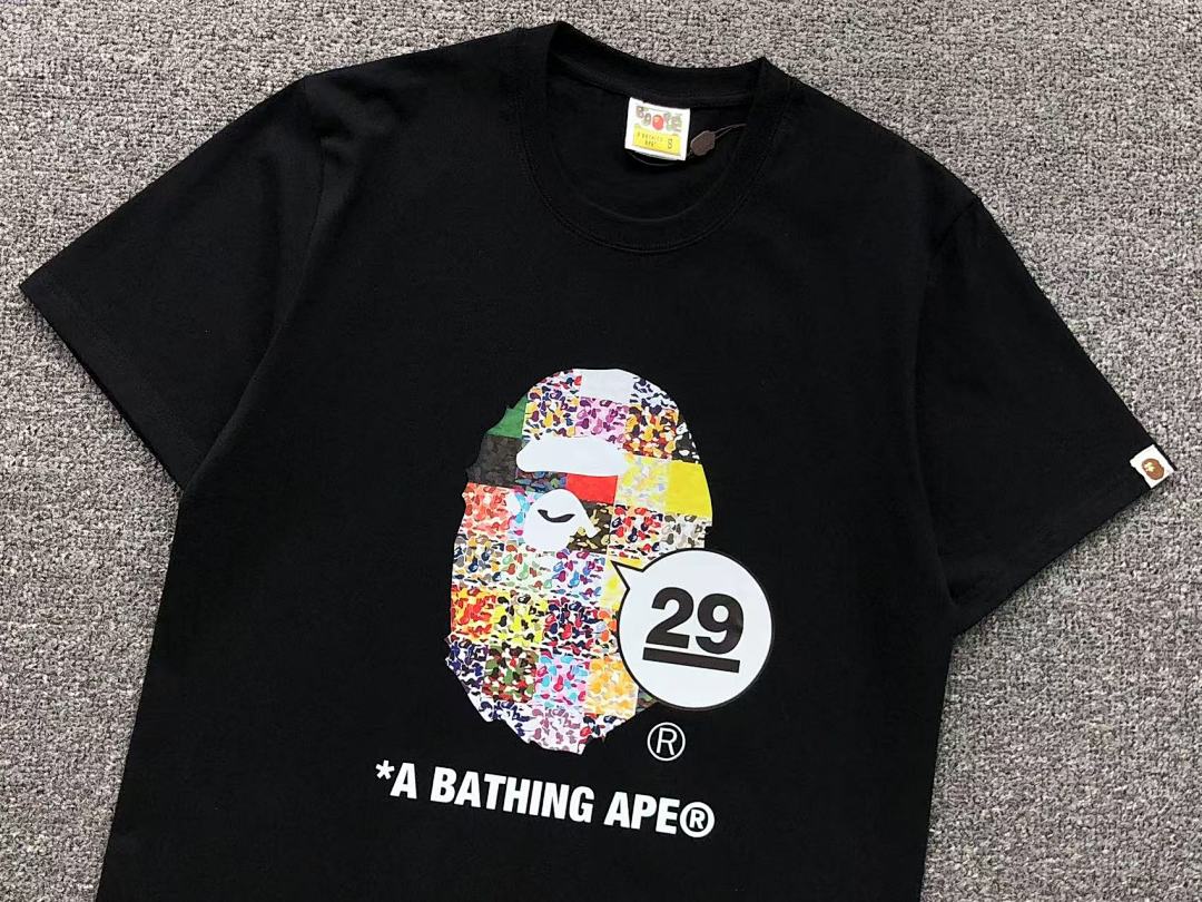 Bape 78 BAPE T-SHIRT 411182342 (Im 170Cm 57Kg I Wear Size S In The Phot) - Image 9
