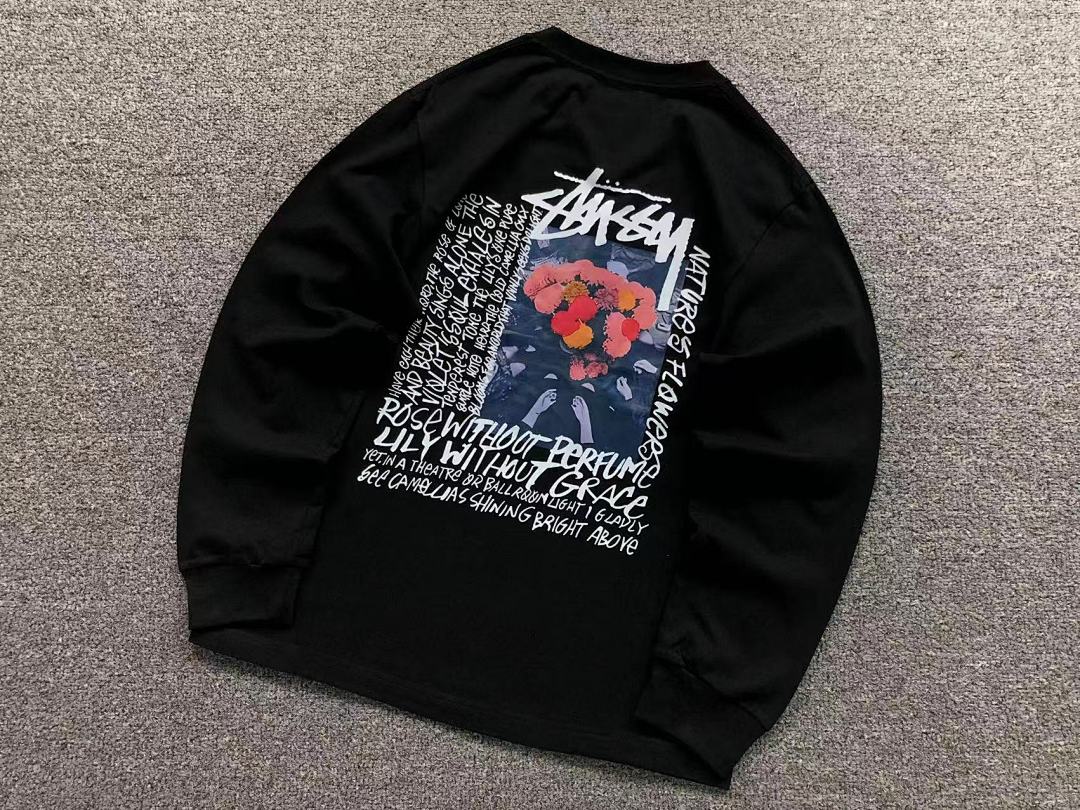 Stussy 158 STUSSY LONG SLEEVED 22041330001 (Im 170Cm 60Kg I Wear Size M In The Phot) - Image 12