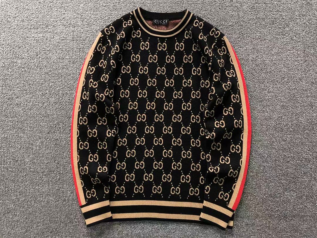 Gucci 208 G⭐C⭐I SWEATER 3208122121 (Im 170Cm 60Kg I Wear Size L In The Phot) - Image 9