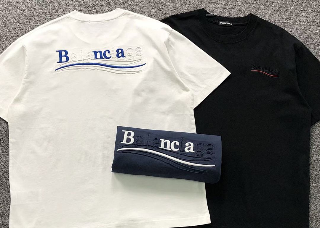 Balenciaga 98 B⭐L⭐⭐⭐IA⭐A T-SHIRT 5233023127 (Im 170Cm 60Kg I Wear Size XL In The Phot) - Image 6