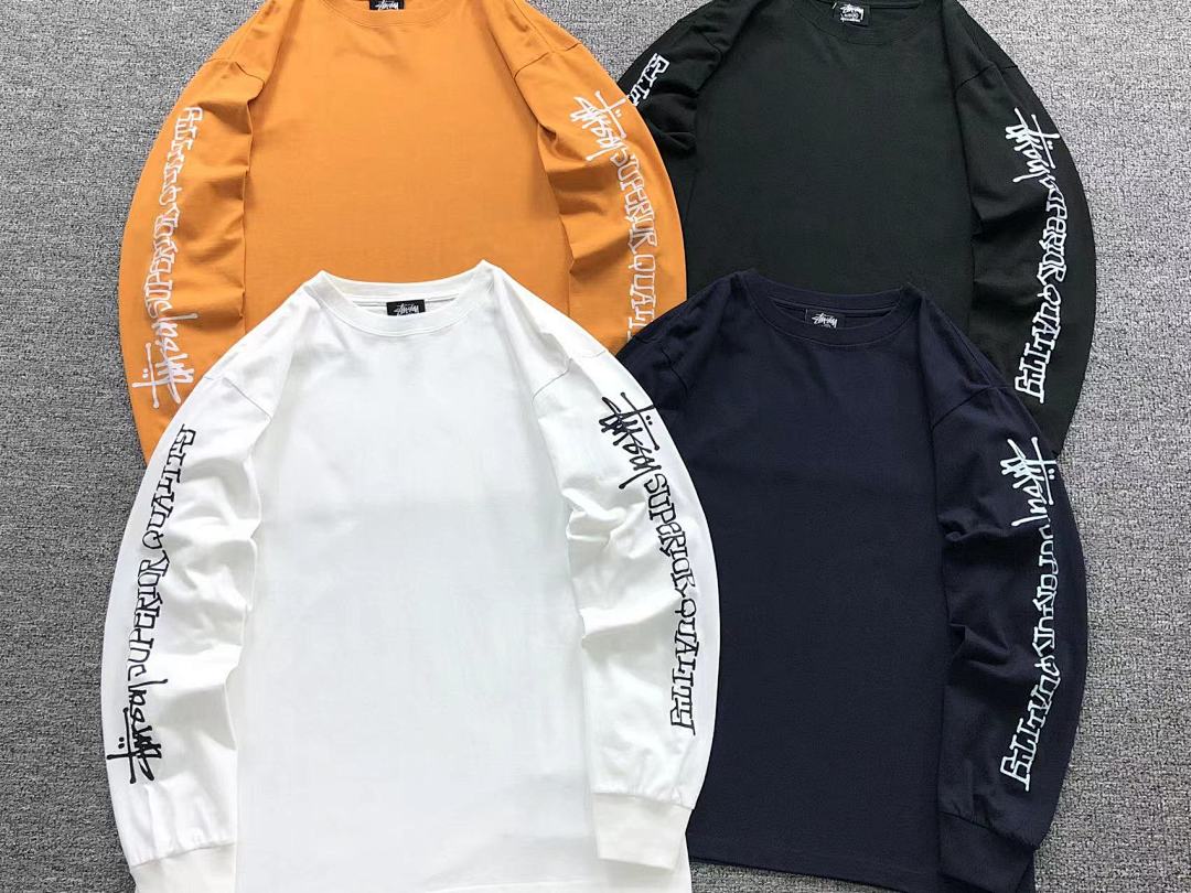 Stussy 108 STUSSY LONG SLEEVED 31141402 (Im 170Cm 57Kg I Wear Size M In The Phot) - Image 7