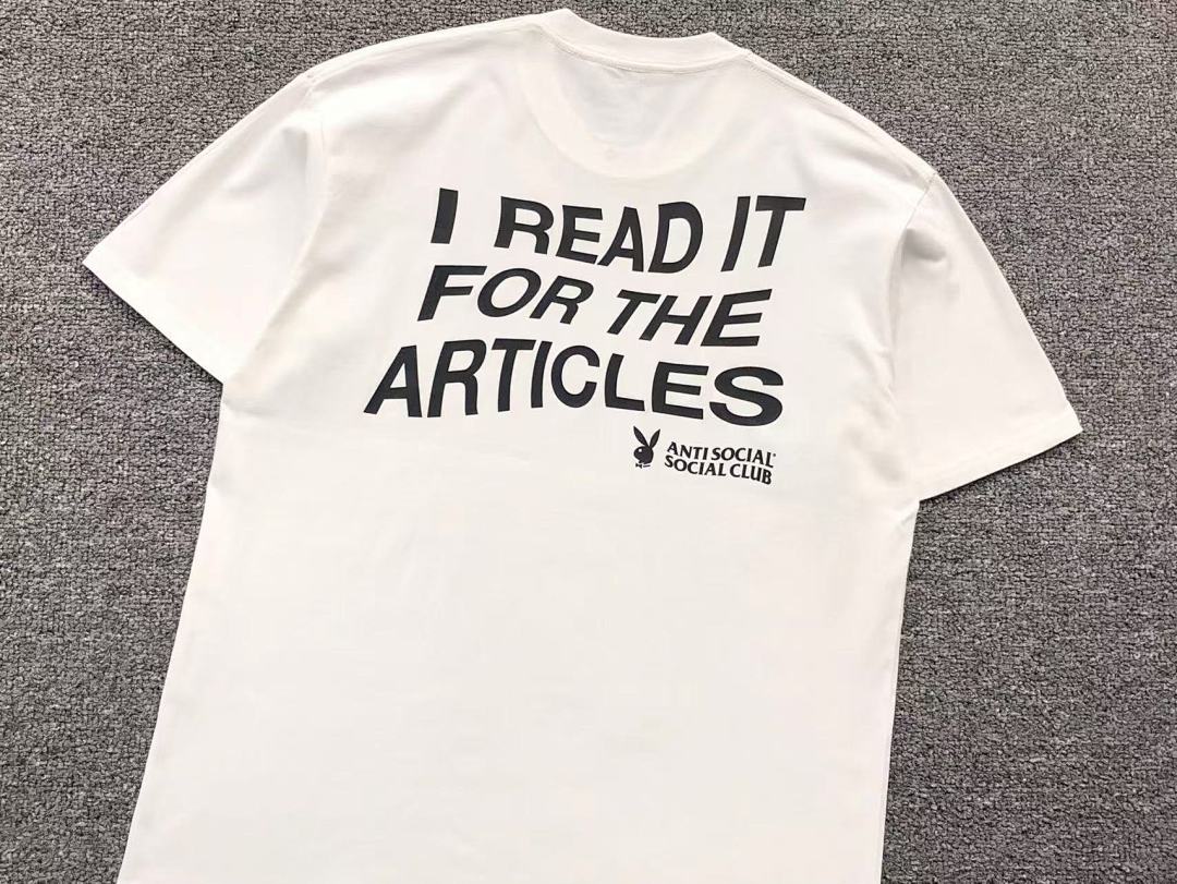 Christian Louboutin 85 ANTI SOCIAL CLUB T-SHIRT 215122102 (Im 170Cm 60Kg I Wear Size L In The Phot) - Image 8