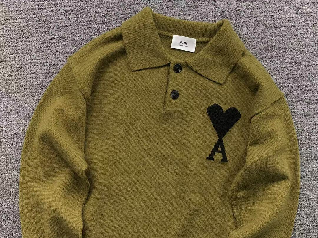 AMI 168 AMI SWEATER 3109300221 (Im 170Cm 60Kg I Wear Size S In The Phot) - Image 15