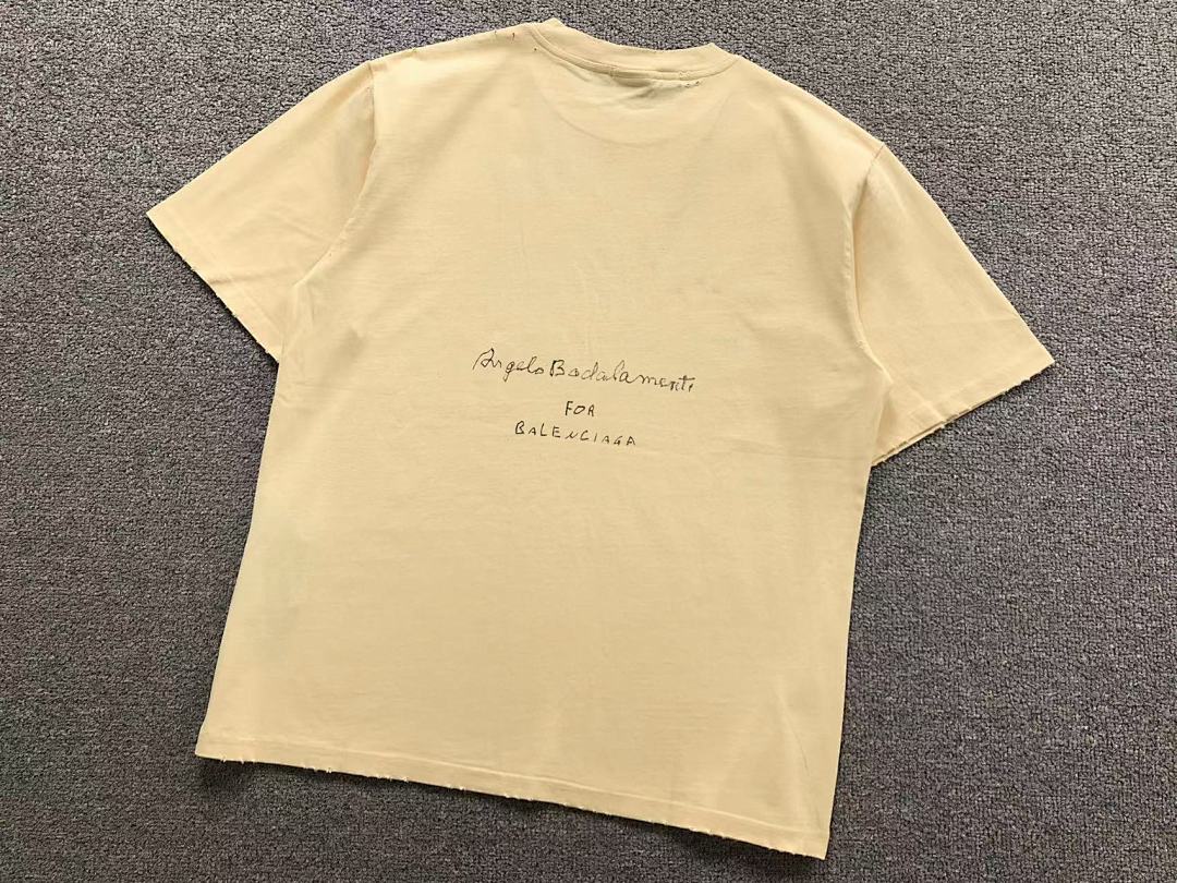 Balenciaga 118 B⭐L⭐⭐⭐IA⭐A T-SHIRT 42032807163 (Im 170Cm 60Kg I Wear Size XS In The Phot) - Image 11