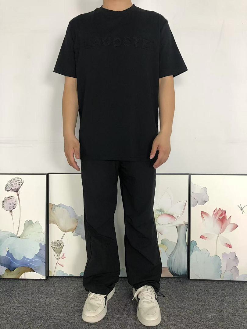 Unbranded 85 LACOSTE T-SHIRT 2112152501 (Im 170Cm 60Kg I Wear Size L In The Phot) - Image 3