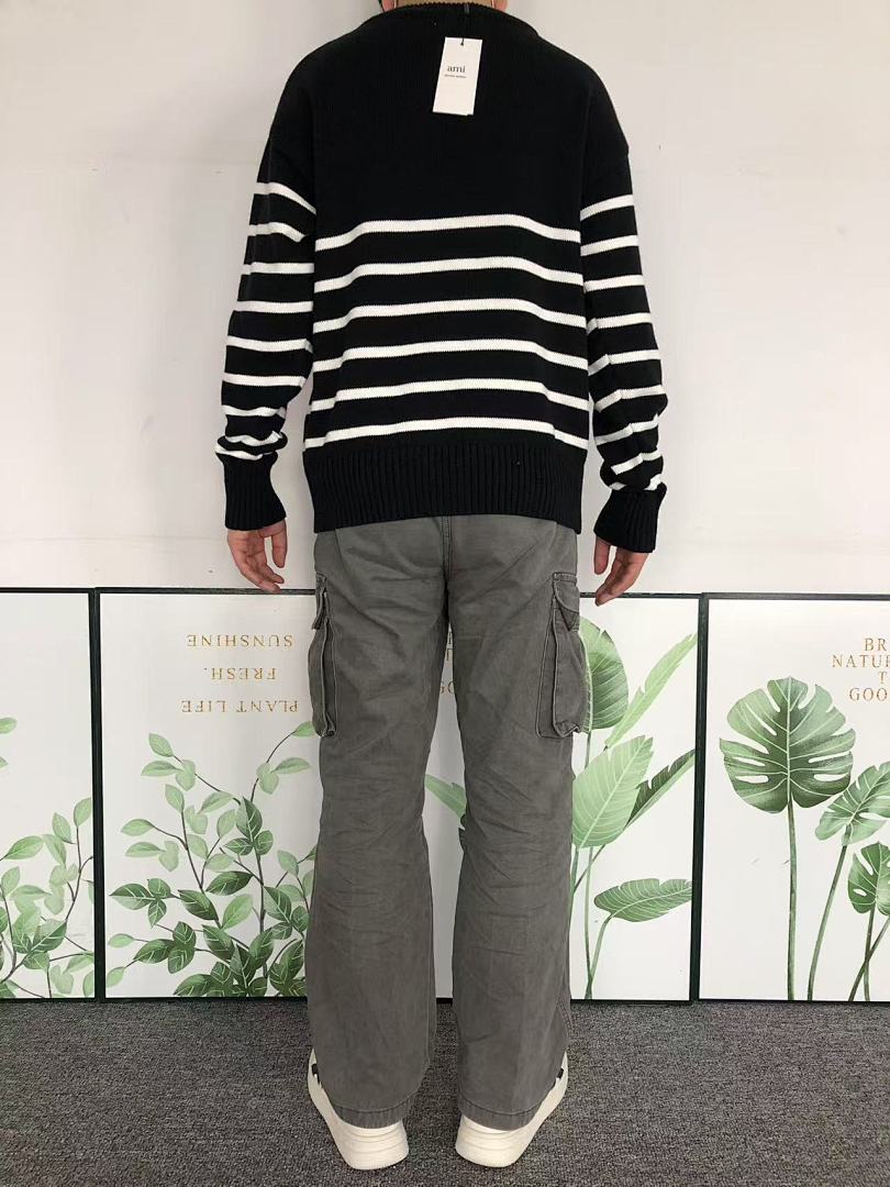 AMI 118 AMI SWEATER 413121879 (Im 170Cm 60Kg I Wear Size S In The Phot) - Image 4