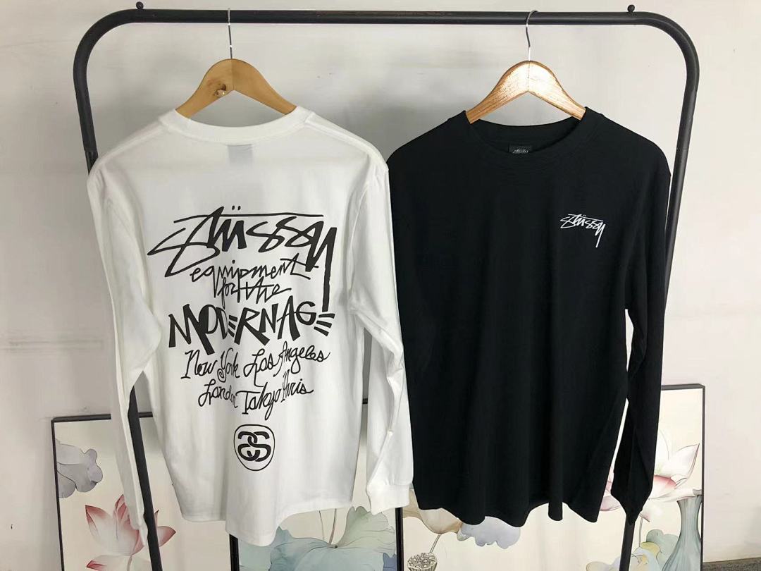 Stussy 95 STUSSY LONG SLEEVED 582004123 (Im 170Cm 60Kg I Wear Size M In The Phot) - Image 24