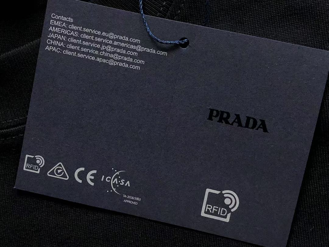 Prada 118 P⭐A⭐A T-SHIRT 41080211133 (Im 170Cm 60Kg I Wear Size XL In The Phot) - Image 20