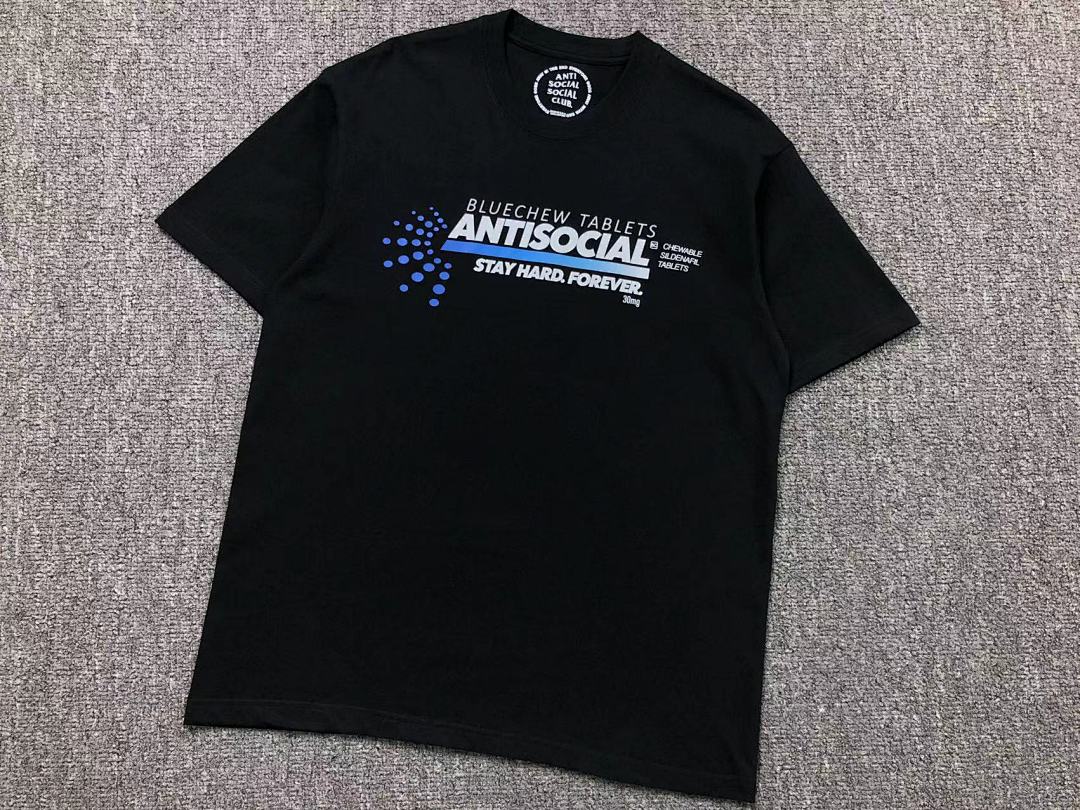 Christian Louboutin 85 ANTI SOCIAL CLUB T-SHIRT 31141902 (Im 170Cm 57Kg I Wear Size L In The Phot) - Image 8
