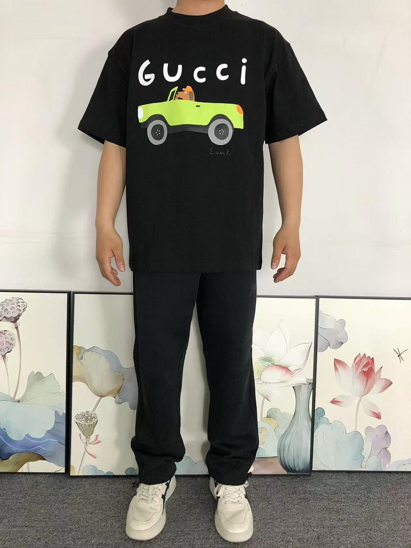 Gucci 85 G⭐C⭐I T-SHIRT 5231975101 (Im 170Cm 60Kg I Wear Size S In The Phot) - Image 3