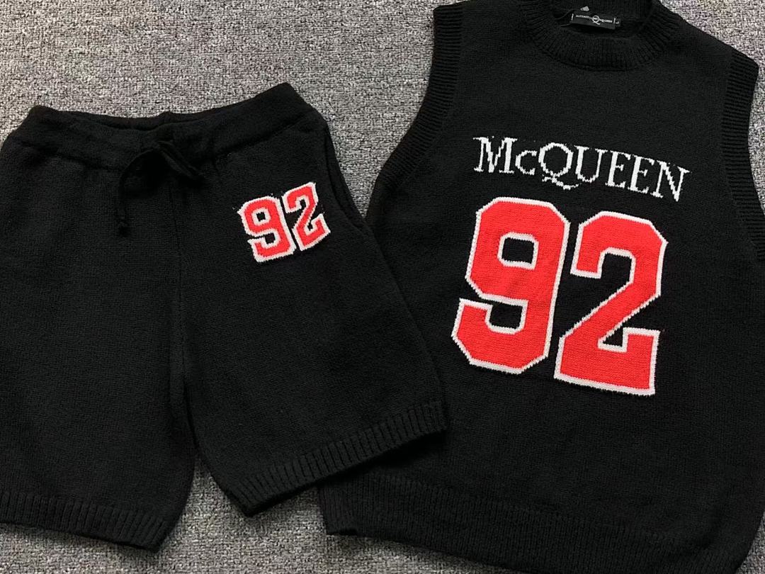 Alexander McQueen 178 ALEXANDER MCQUEEN VEST SHORTS SWEATER 11082511140 (Im 170Cm 60Kg I Wear Size L In The Phot) - Image 7