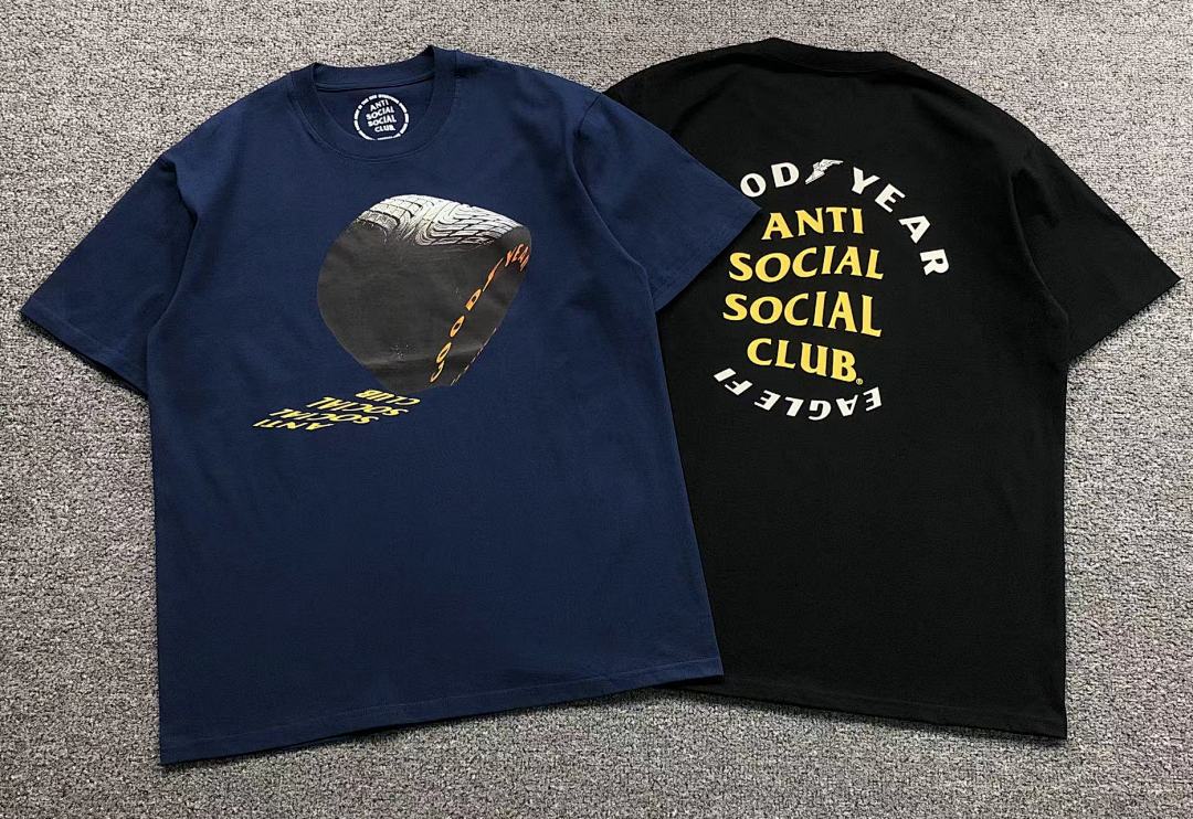 Christian Louboutin 85 ANTI SOCIAL CLUB T-SHIRT 3109021402 (Im 170Cm 60Kg I Wear Size L In The Phot) - Image 5