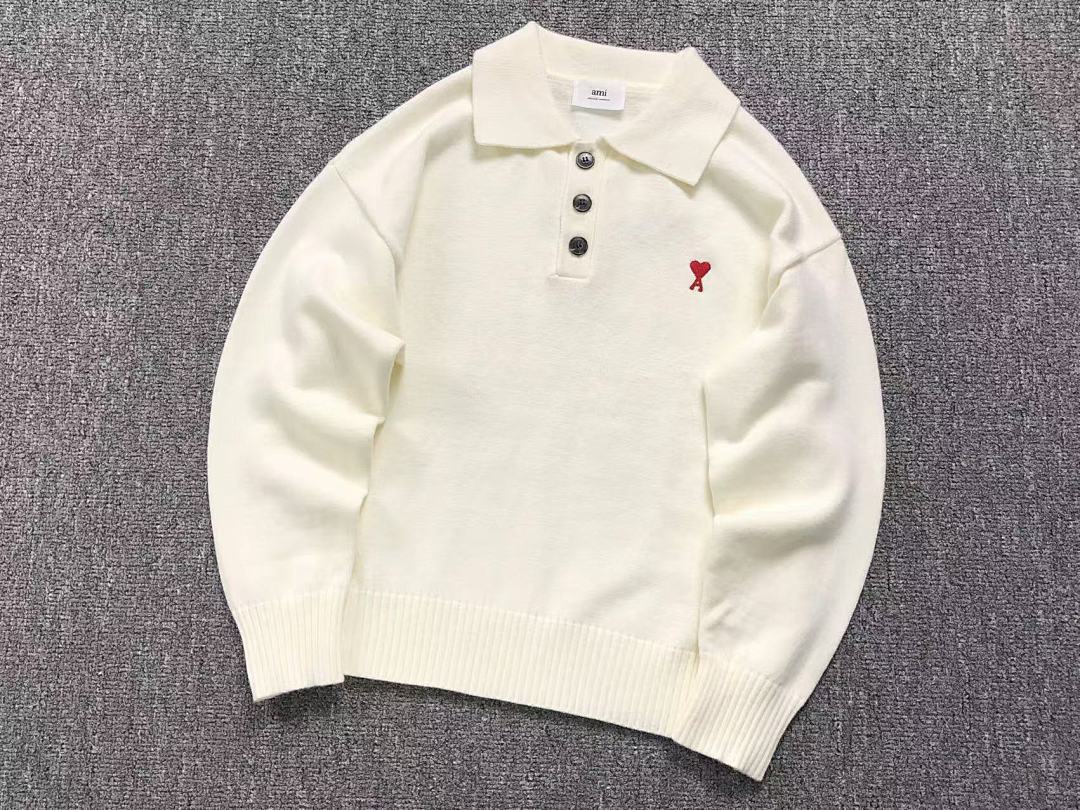 AMI 145 AMI SWEATER 211161117 (Im 170Cm 55Kg I Wear Size M In The Phot) - Image 9