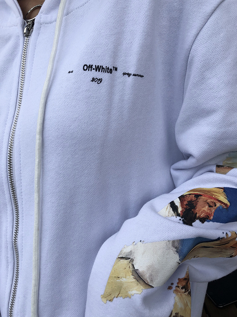 Off-White 135 OFF-WHITE (WHITE HOODIE) - Image 43