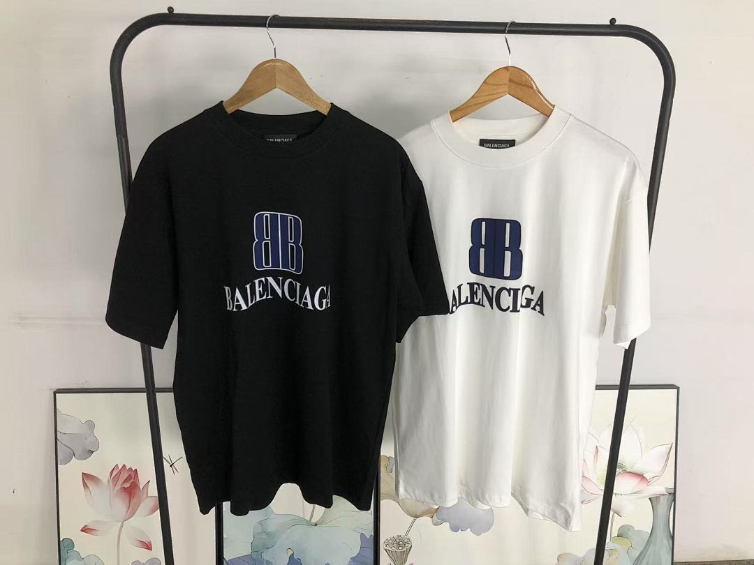 Balenciaga 108 B⭐L⭐⭐⭐IA⭐A T-SHIRT 41081907133 (Im 170Cm 60Kg I Wear Size XL In The Phot) - Image 23