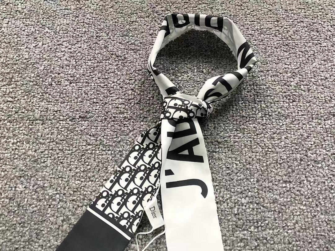 Dior 68 D⭐O⭐ SCARF 5220715102 (Long 180CM* Wide 6CM*) - Image 11