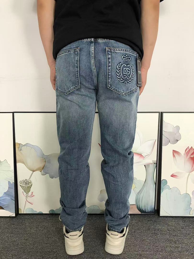 Dolce & Gabbana 245 D⭐LC⭐ GA⭐⭐A⭐A TROUSERS 2203180905 (Im 170Cm 60Kg I Wear Size 33 In The Phot) - Image 4