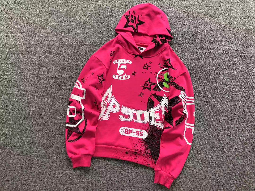 Sp5der TROUSERS 125 SP5DER HOODIE - Image 9