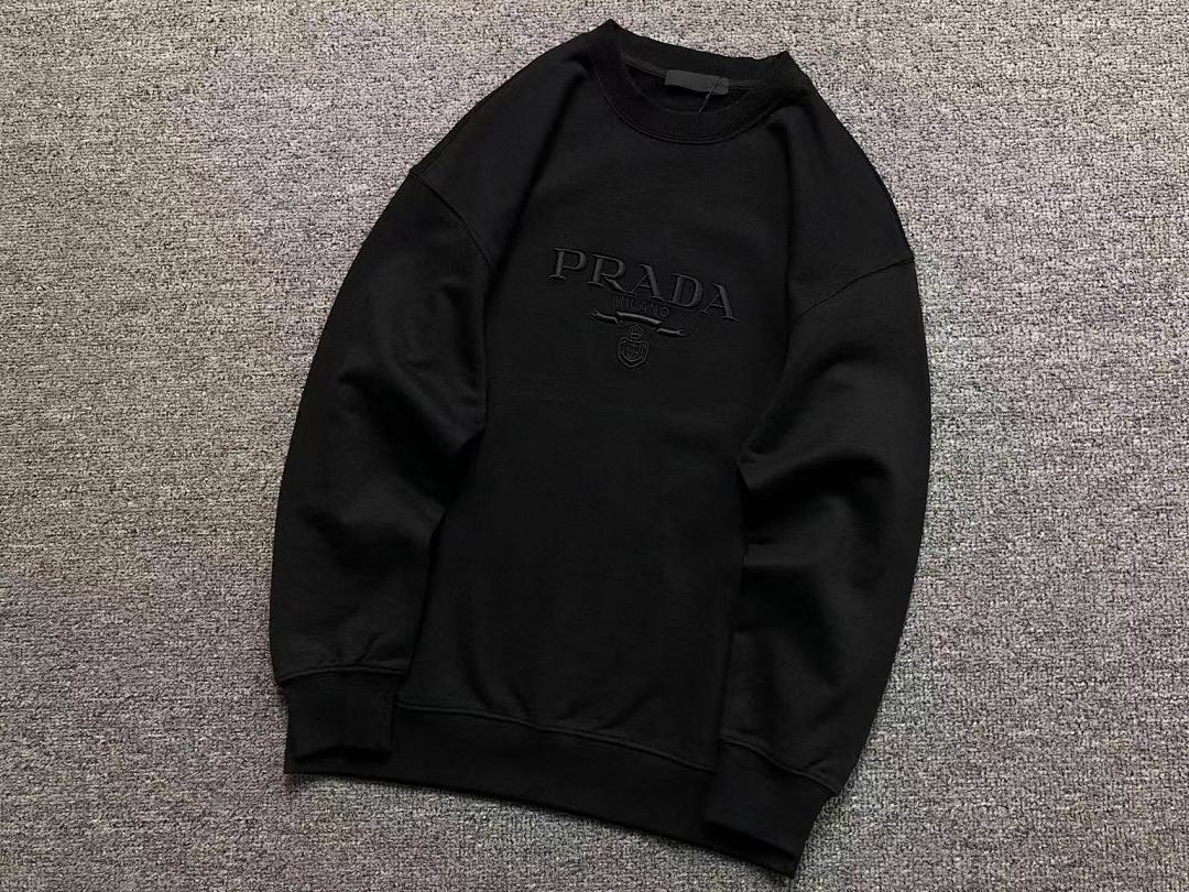 Prada 128 P⭐A⭐A HOODIE 510117981 (Im 170Cm 60Kg I Wear Size S In The Phot) - Image 8