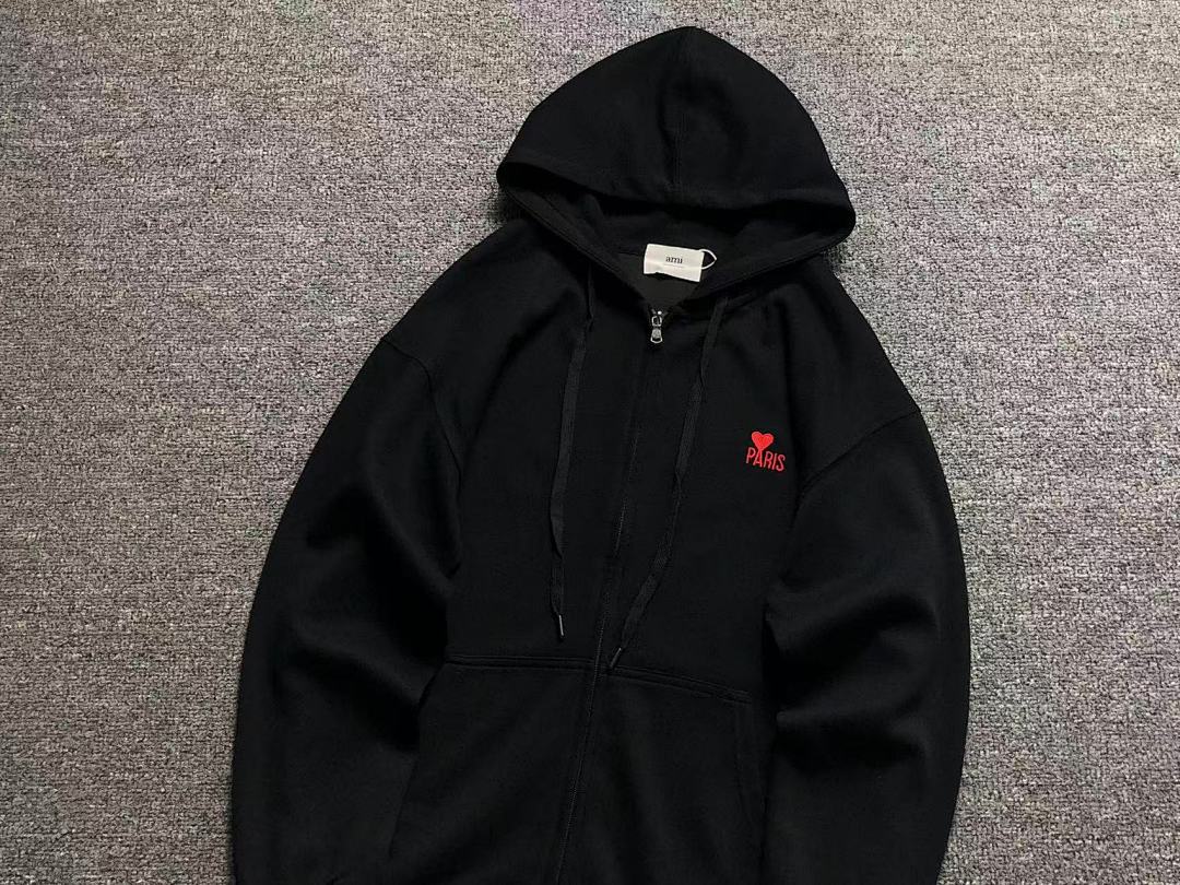 Unbranded 215 AMI HOODIE 2110213301 (Im 170Cm 60Kg I Wear Size L In The Phot) - Image 9