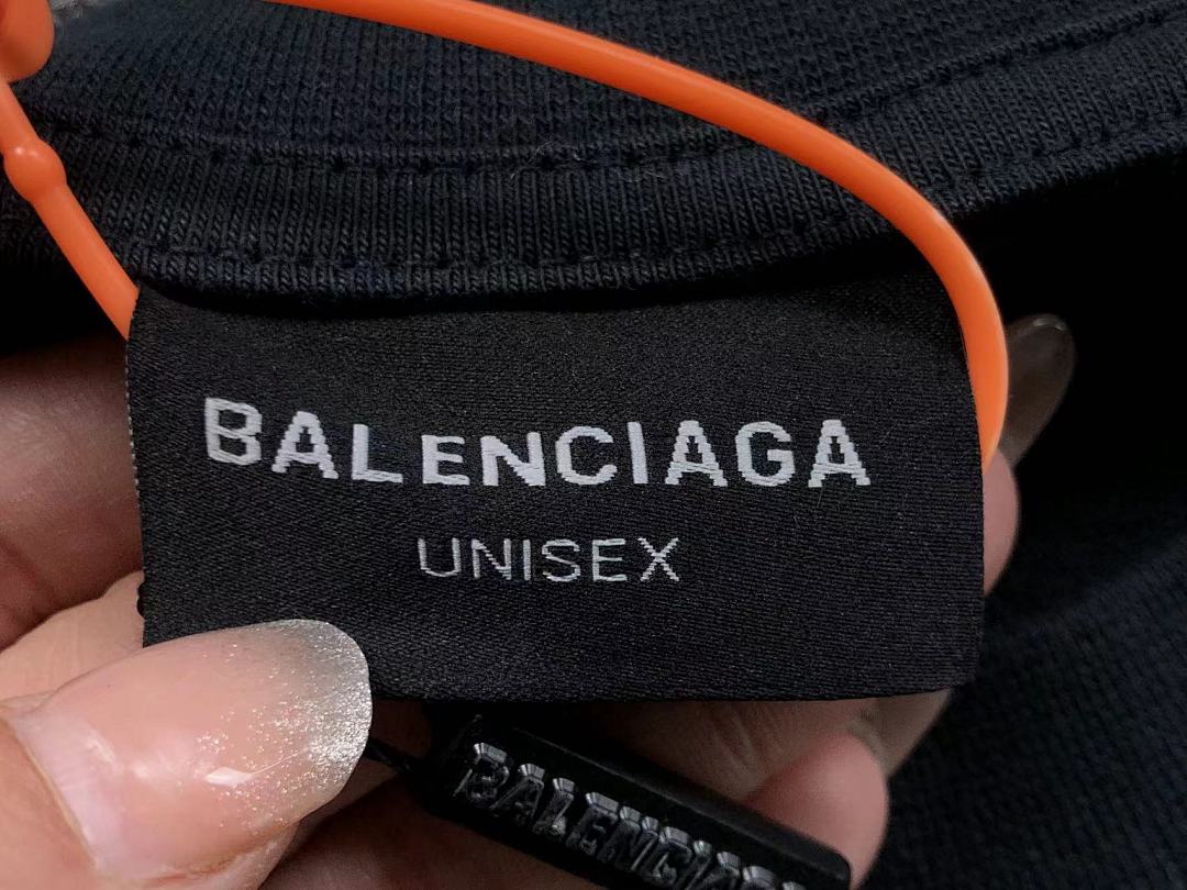 Balenciaga 115 B⭐L⭐⭐⭐IA⭐A T-SHIRT 1102111352 (Im 170Cm 57Kg I Wear Size XS In The Phot) - Image 11