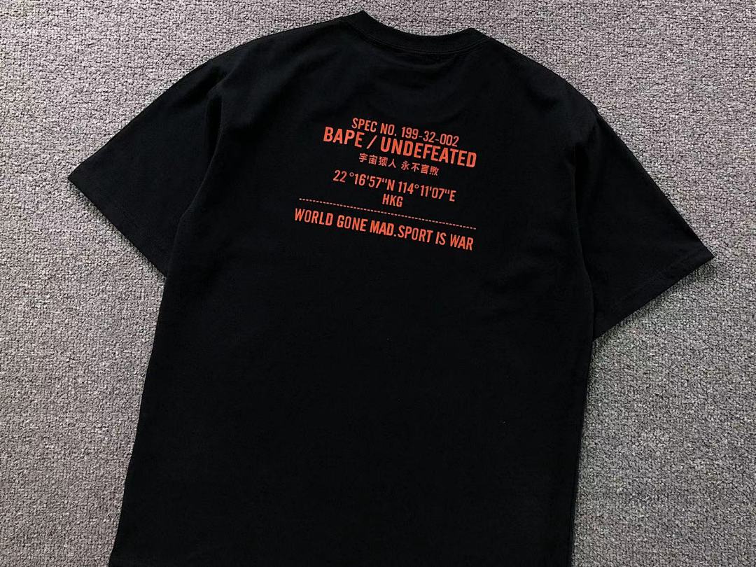 Bape 78 BAPE UNDEFEATED T-SHIRT 4204132198 (Im 170Cm 60Kg I Wear Size L In The Phot) - Image 19