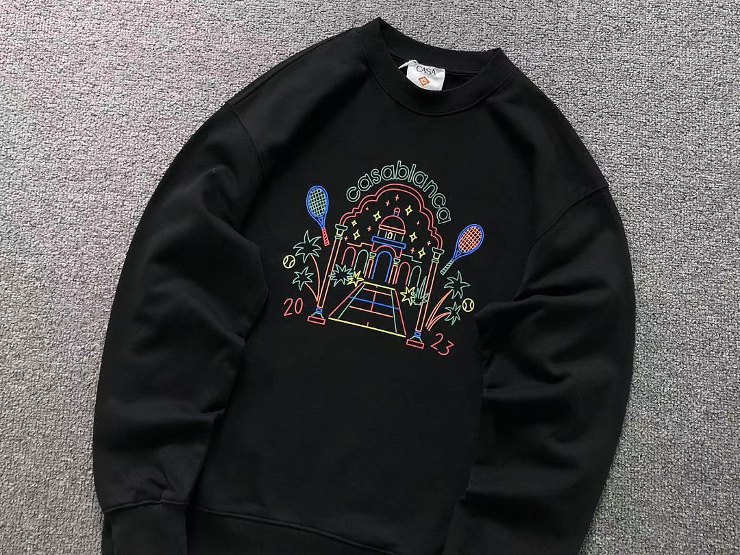 Casablanca 135 CASABLANCA HOODIE 3208090221 (Im 170Cm 60Kg I Wear Size M In The Phot) - Image 11