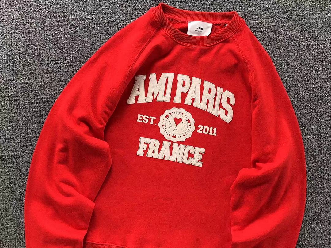 AMI 108 AMI HOODIE 59064488 (Im 170Cm 60Kg I Wear Size M In The Phot) - Image 8