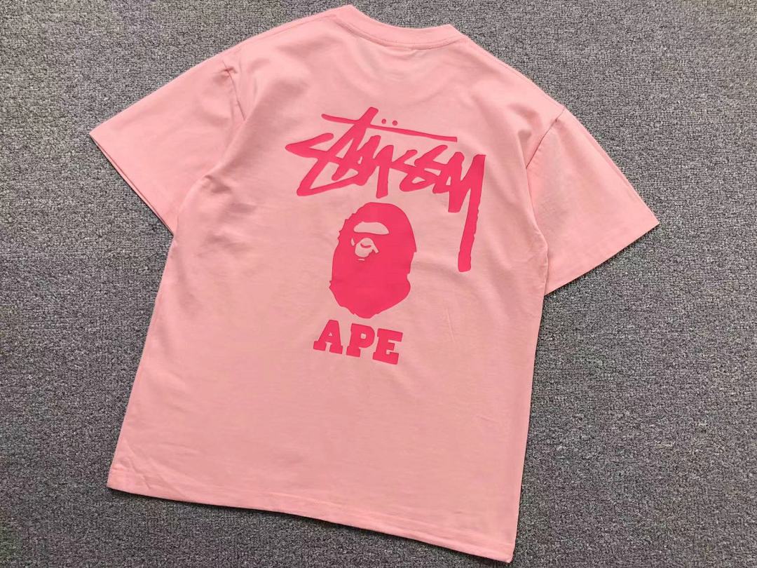 Bape 78 BAPE STUSSY T-SHIRT - Image 19