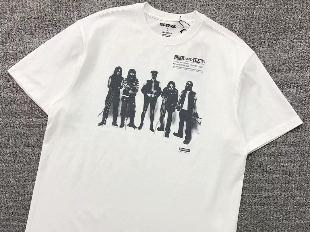 Neighborhood 85 NEIGHBORHOOD T-SHIRT 4109161502 (Im 170Cm 60Kg I Wear Size L In The Phot) - Image 12