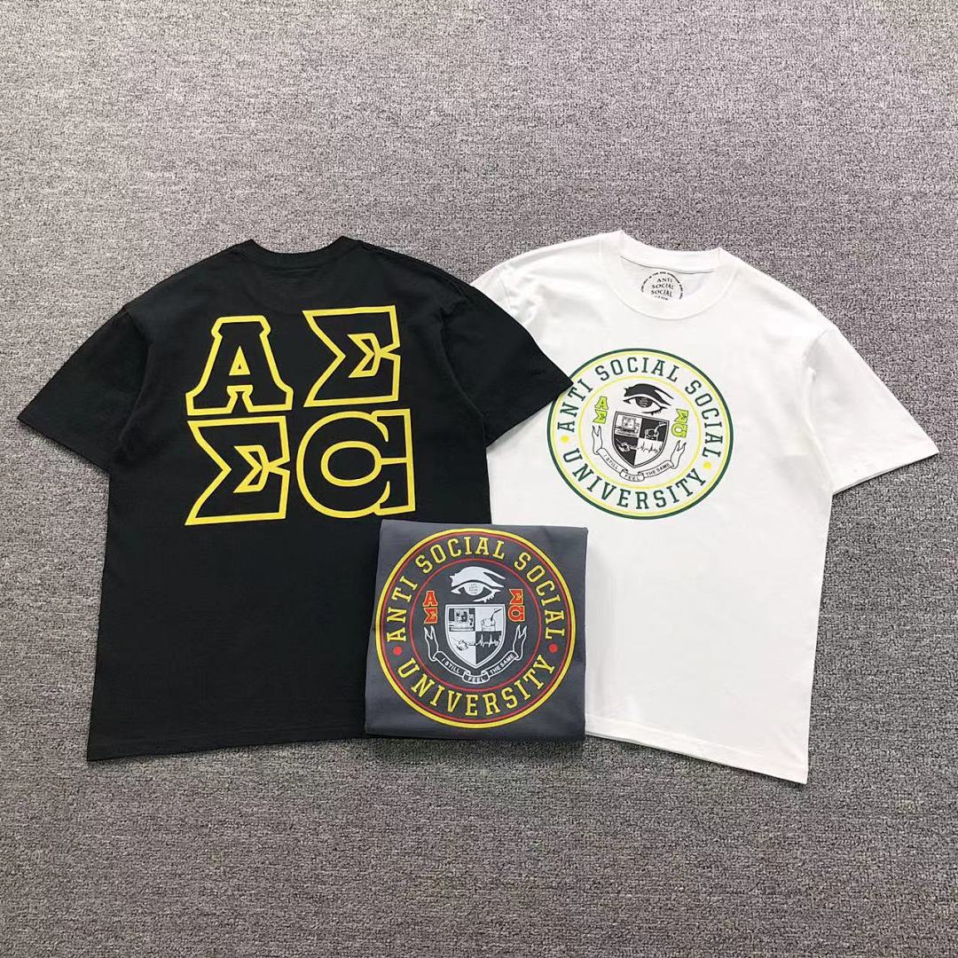 Christian Louboutin 85 ANTI SOCIAL CLUB T-SHIRT