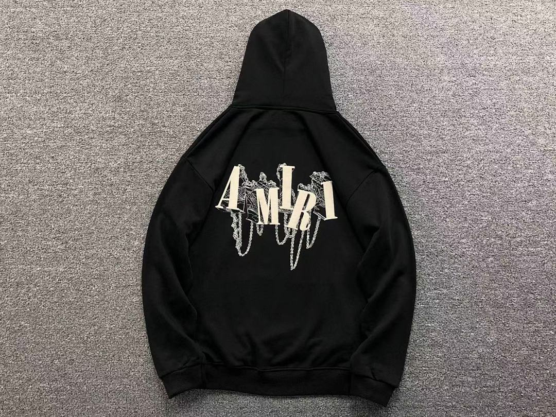 AMIRI 138 AMIRI HOODIE 1109012674 (Im 170Cm 60Kg I Wear Size L In The Phot) - Image 5