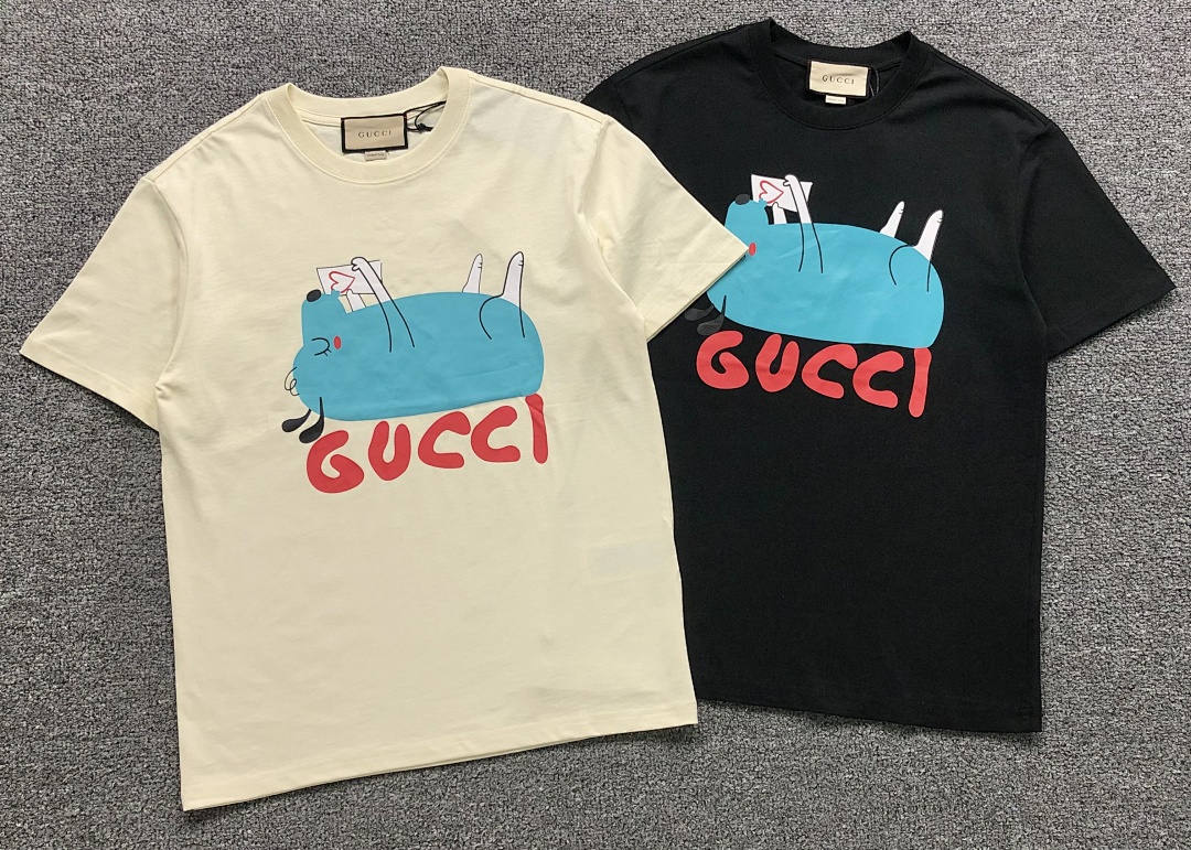 Gucci 78 G⭐C⭐I T-SHIRT 5051624101 (Im 170Cm 60Kg I Wear Size S In The Phot) - Image 5