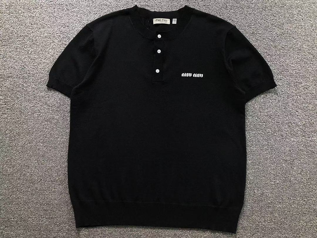 Miu Miu 125 M⭐U T-SHIRT 4205191077 (Im 170Cm 60Kg I Wear Size M In The Phot) - Image 9