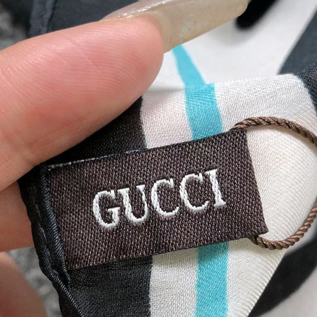 Gucci 85 G⭐C⭐I SCARF 31062834102 (Long 180CM* Wide 90CM*) - Image 9