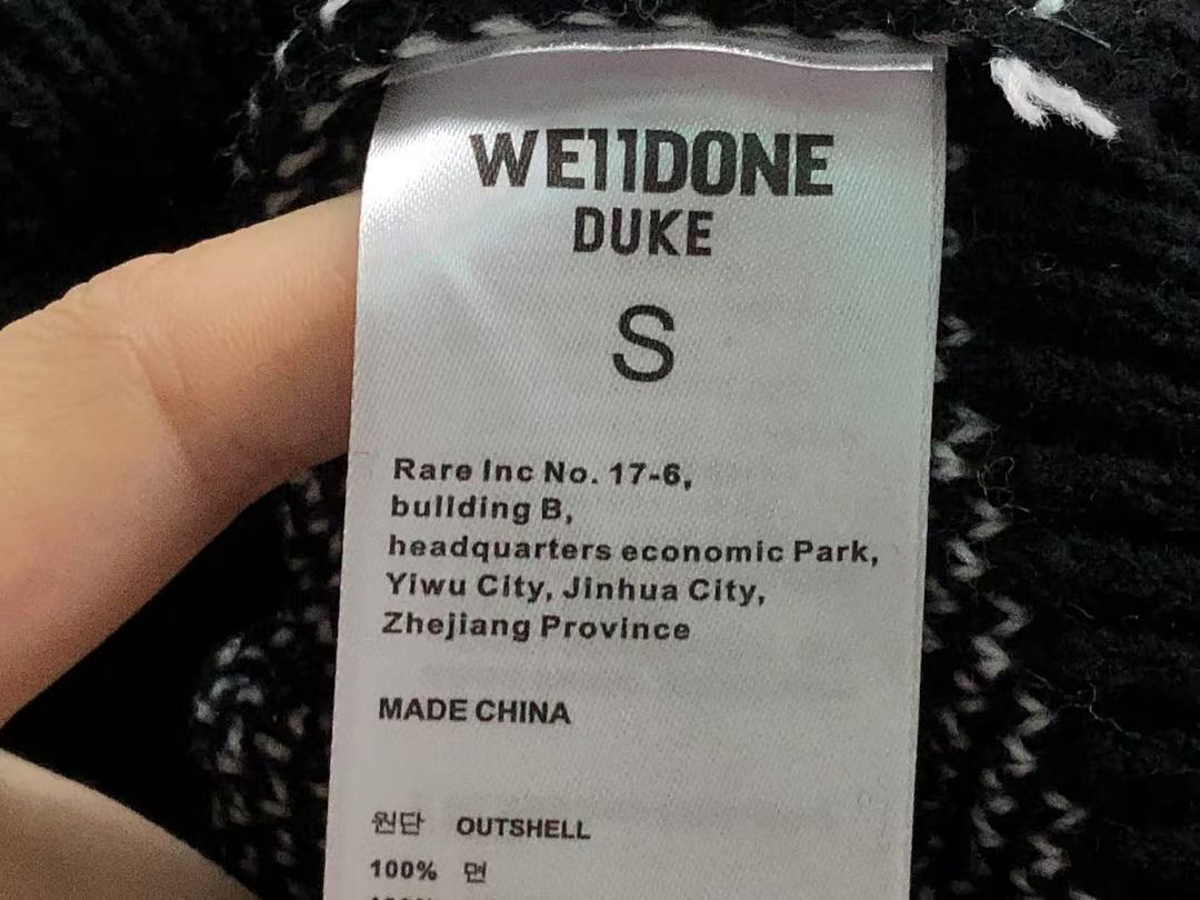 We11done 168 WE11 ⭐⭐NE SWEATER 3109171017 (Im 170Cm 60Kg I Wear Size S In The Phot) - Image 29