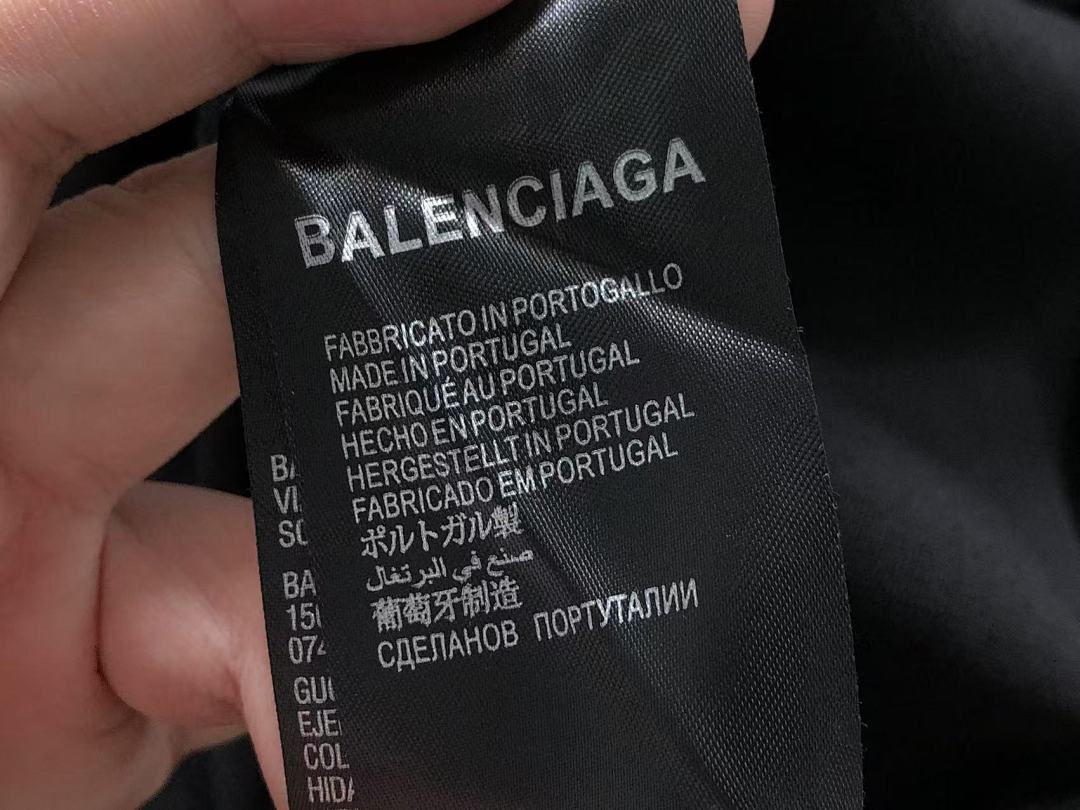 Balenciaga 125 B⭐L⭐⭐⭐IA⭐A T-SHIRT 42041303163 (Im 170Cm 60Kg I Wear Size XS In The Phot) - Image 20