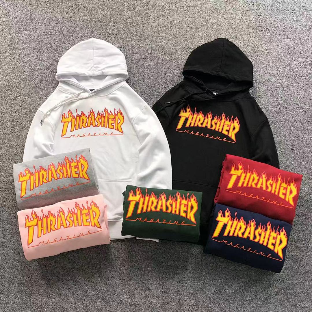 Thrasher 98 THRASHER HOODIE 5101012121 (Im 170Cm 60Kg I Wear Size L In The Phot)