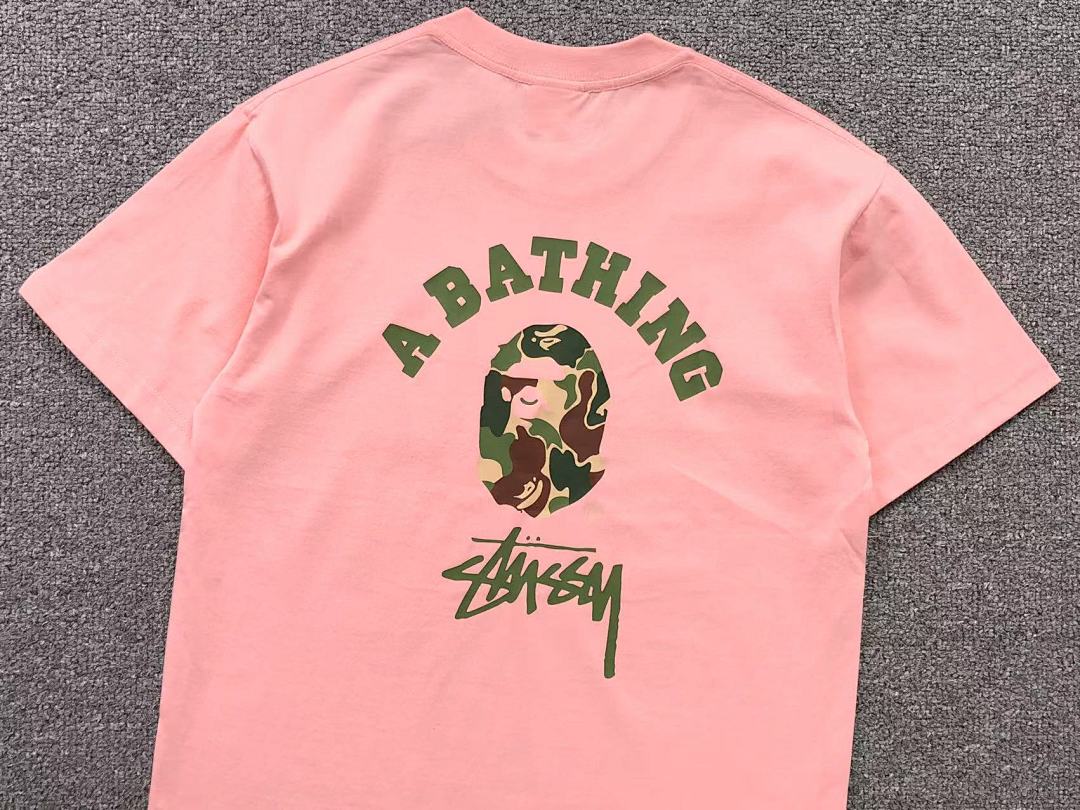 Bape 78 BAPE STUSSY T-SHIRT - Image 12