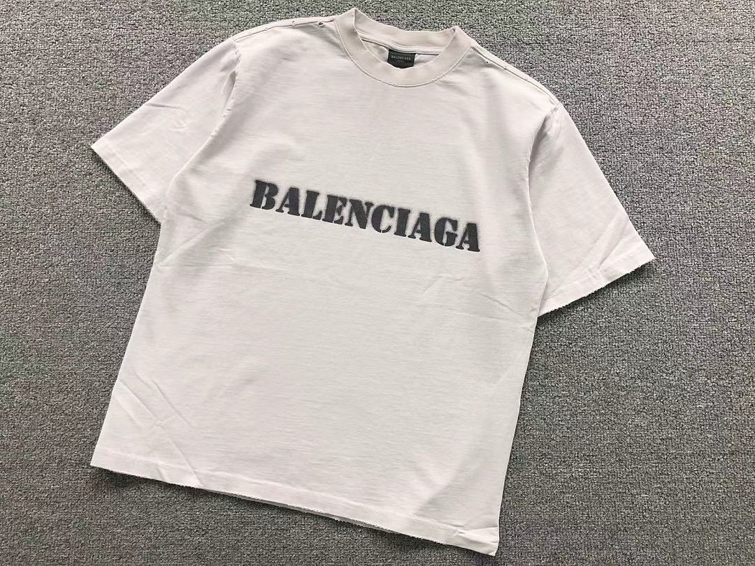 Balenciaga 125 B⭐L⭐⭐⭐IA⭐A T-SHIRT 42042411163 (Im 170Cm 60Kg I Wear Size XS In The Phot) - Image 8