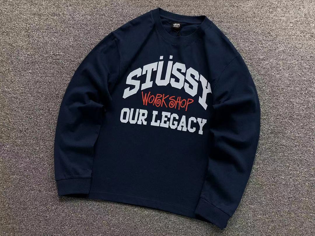 Stussy 158 STUSSY LONG SLEEVED 22041327001 (Im 170Cm 60Kg I Wear Size M In The Phot) - Image 19