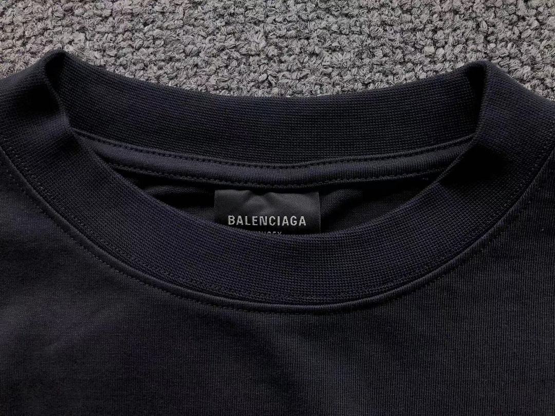 Balenciaga 128 B⭐L⭐⭐⭐IA⭐A T-SHIRT 42042401163 (Im 170Cm 60Kg I Wear Size XS In The Phot) - Image 19