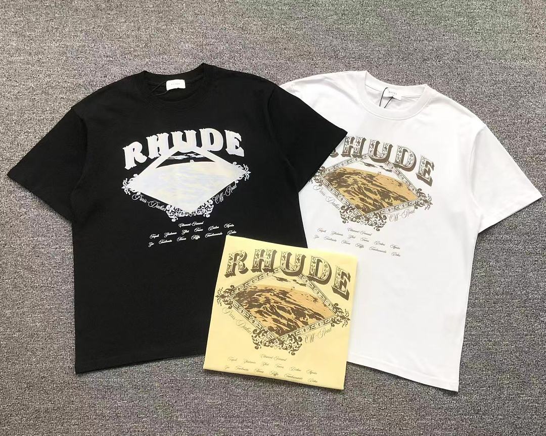 Rhude 105 RHUDE T-SHIRT 3208060517 (Im 170Cm 60Kg I Wear Size S In The Phot) - Image 5