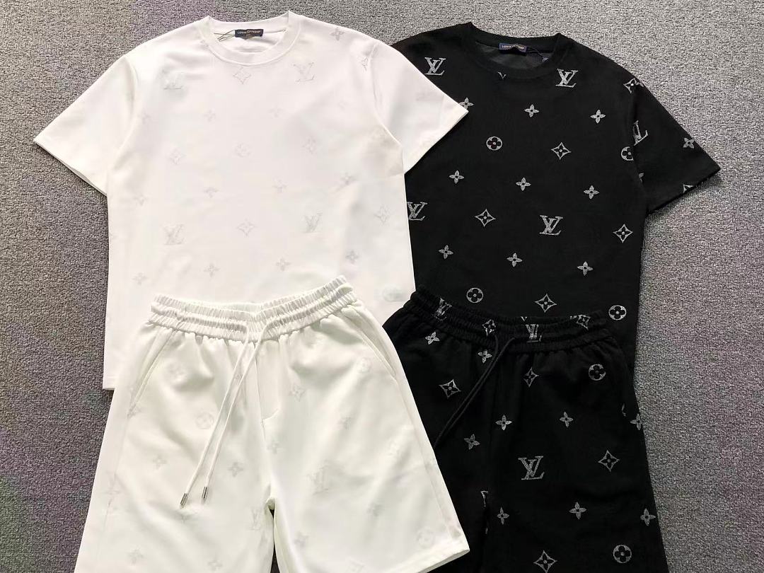Louis Vuitton 218 L⭐ T-SHIRT SHORTS 5260212147 (Im 170Cm 60Kg I Wear Size XL In The Phot) - Image 7